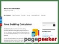 Free Betting Calculator & Odds Bet Calculator